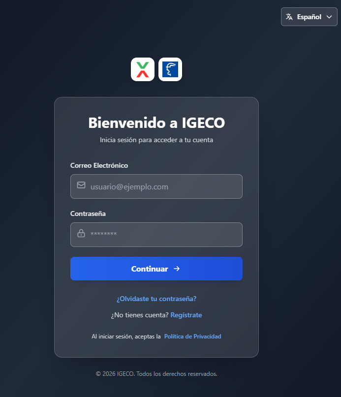 Dashboard-Igeco